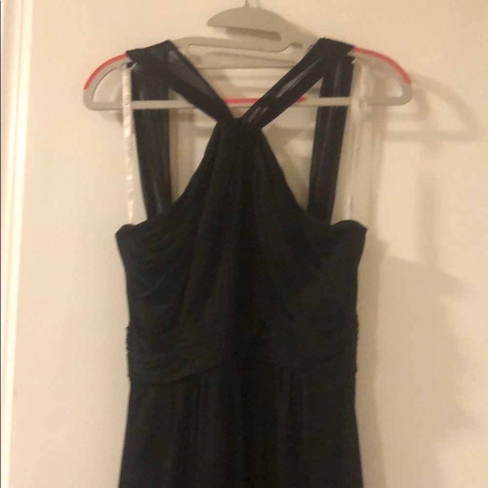 David’s Bridal Bridesmaid Gown - Black